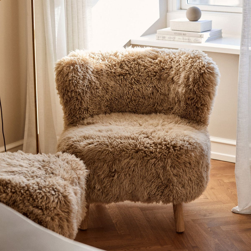 NATURES COLLECTION Emil Lounge Chair | Langhåret