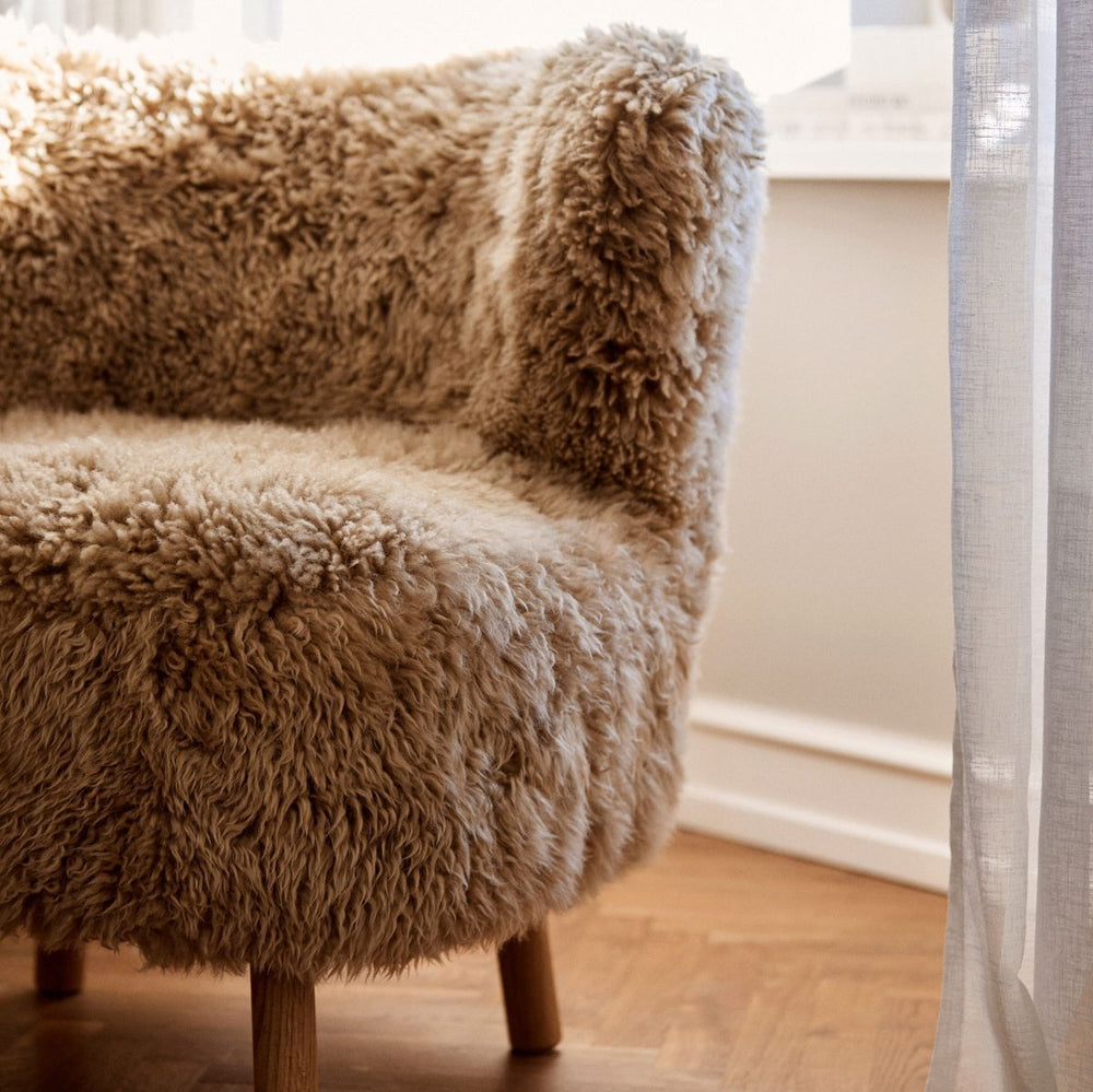 NATURES COLLECTION Emil Lounge Chair | Langhåret