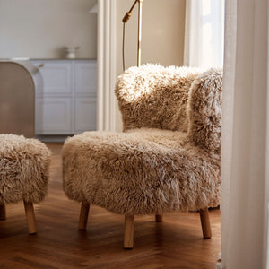 NATURES COLLECTION Emil Lounge Chair | Langhåret