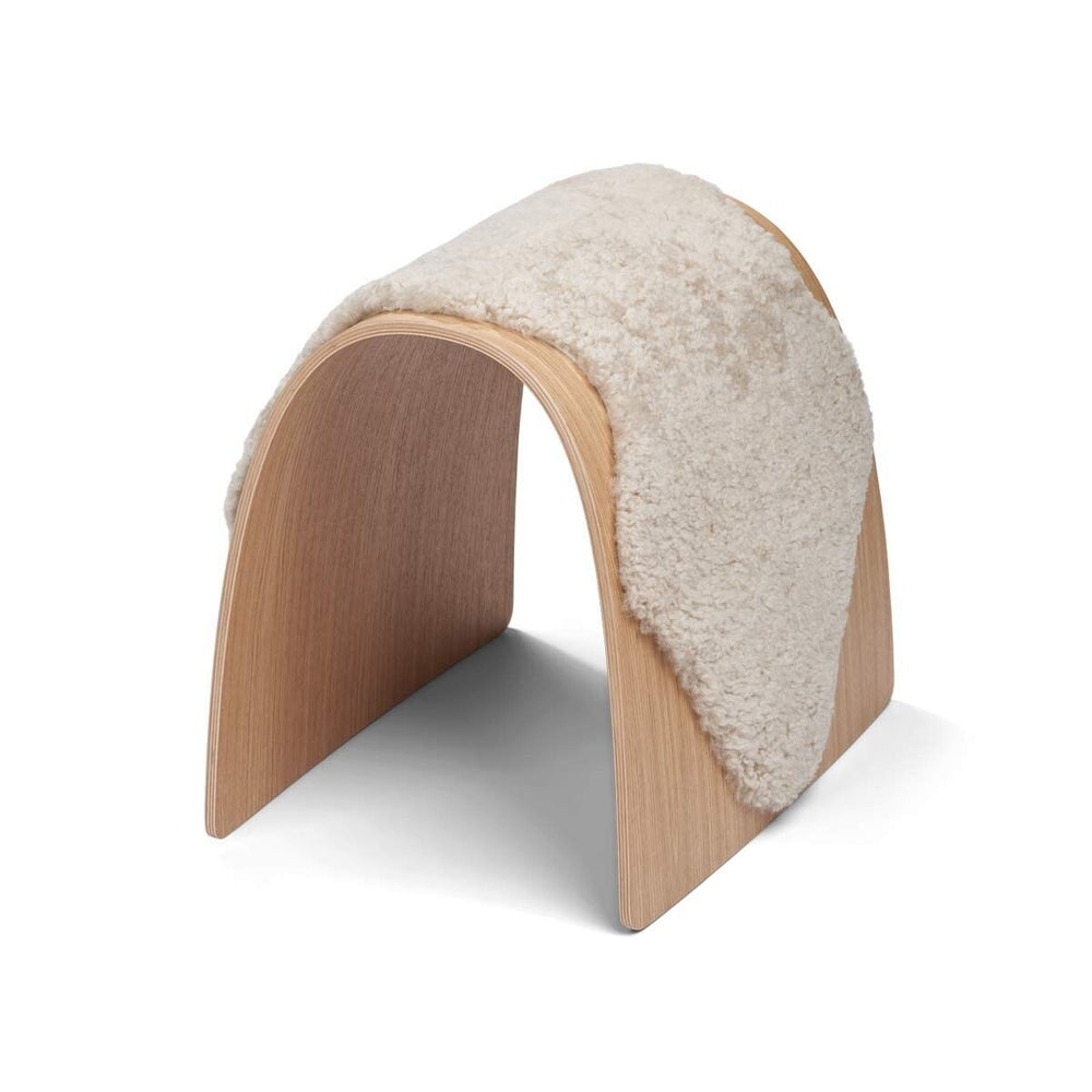 NATURES COLLECTION Sheep Stool cover | Korthåret | New Zealand