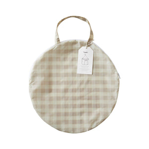 3 prouts Legetelt, Gingham beige