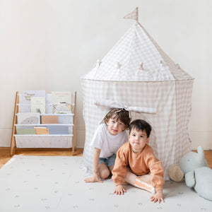 3 prouts Legetelt, Gingham beige