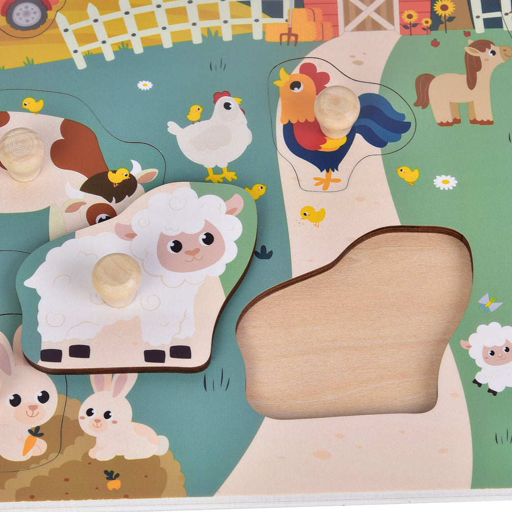 Kinder and Kids Knoppuslespil