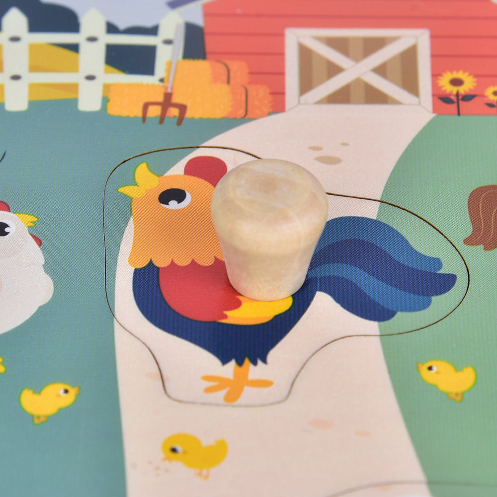 Kinder and Kids Knoppuslespil