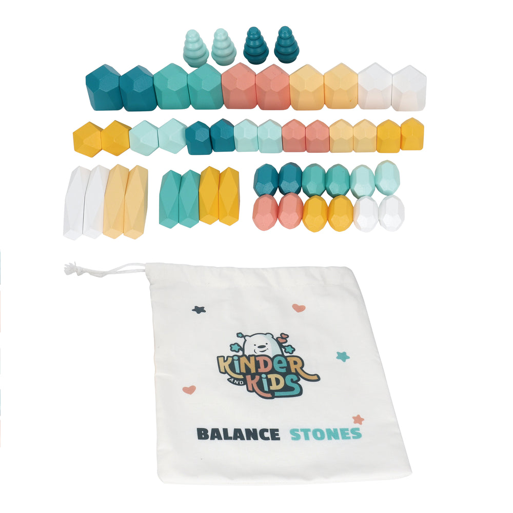 Kinder and Kids Balance Sten ( 48 stk.)