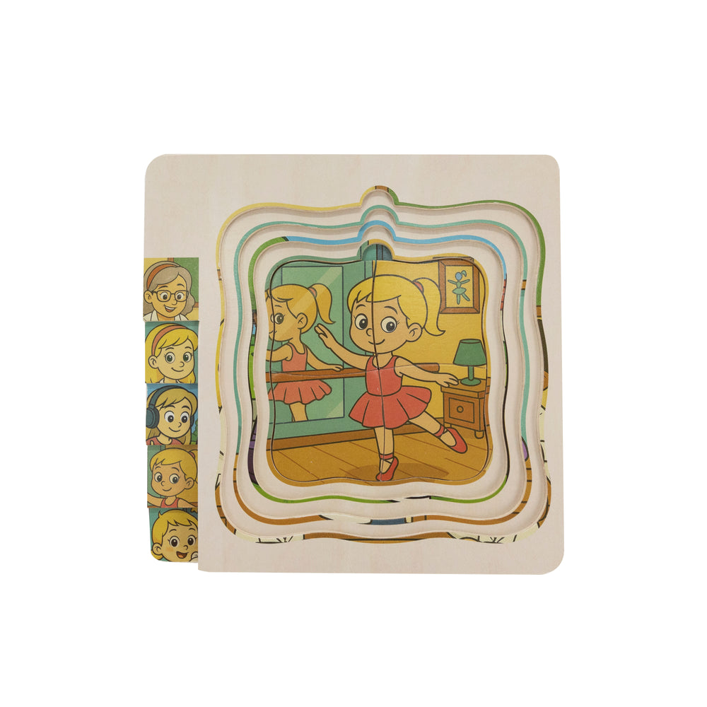 Kinder and Kids Lag-puslespil