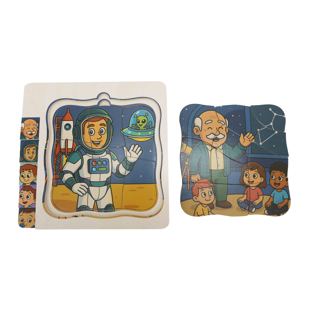 Kinder and Kids Lag-puslespil