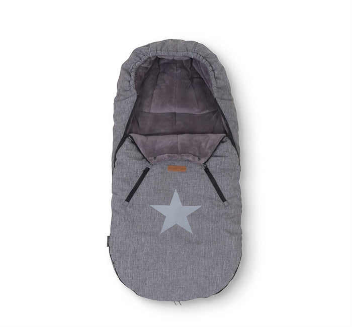 Kørepose STAR, Grå Denim/Grey Denim