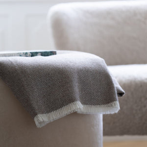 NATURES COLLECTION Sidsley uldplaid | 100% baby alpakauld