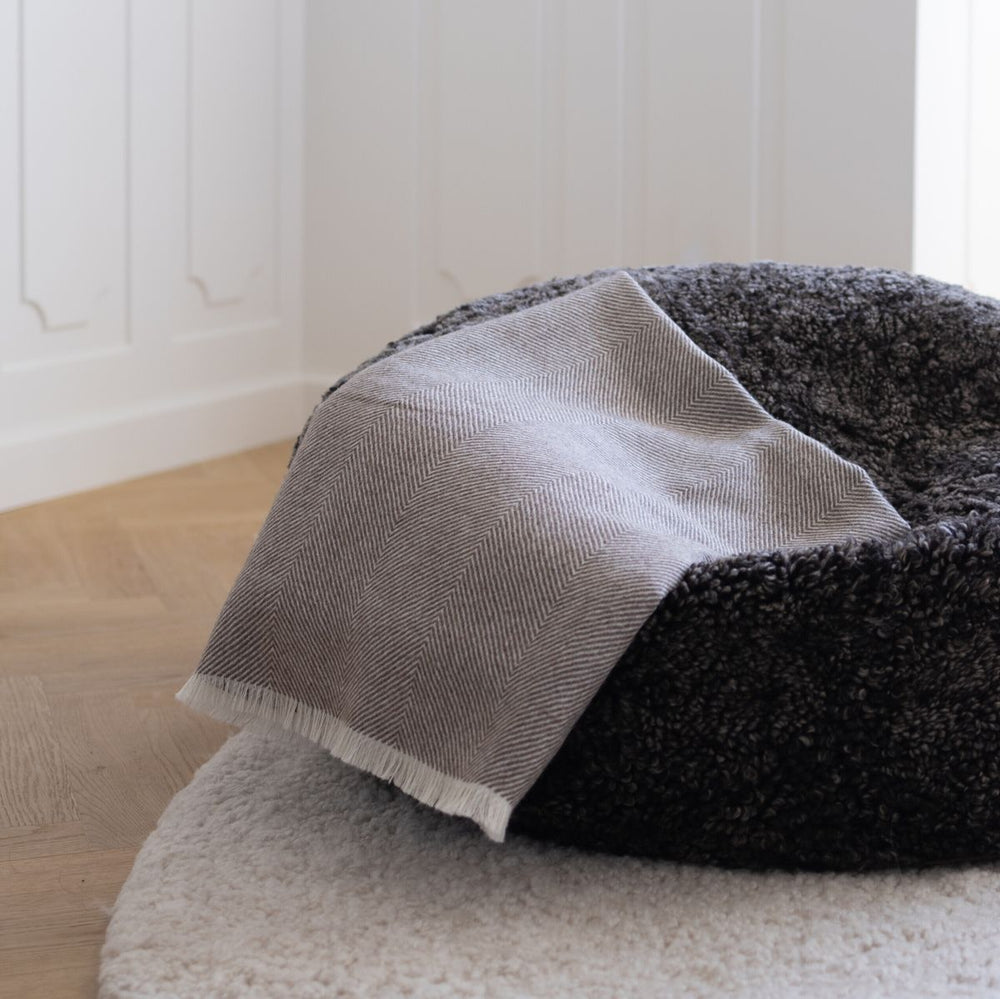 NATURES COLLECTION Sidsley uldplaid | 100% baby alpakauld