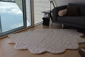 NATURES COLLECTION Shell Designertæppe | Korthåret | New Zealand | 210x150 cm