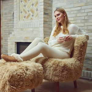 NATURES COLLECTION Emily Lounge Chair | Langhåret