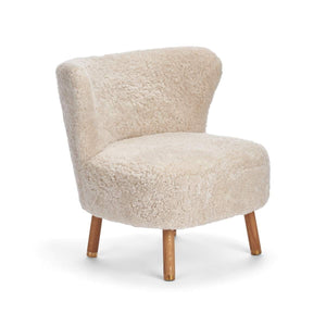 NATURES COLLECTION Emil Lounge Chair | Korthåret