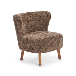 NATURES COLLECTION Emil Lounge Chair | Korthåret