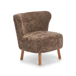 NATURES COLLECTION Emil Lounge Chair | Korthåret