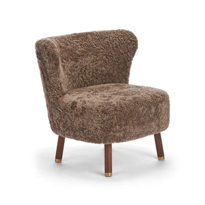 NATURES COLLECTION Emil Lounge Chair | Korthåret