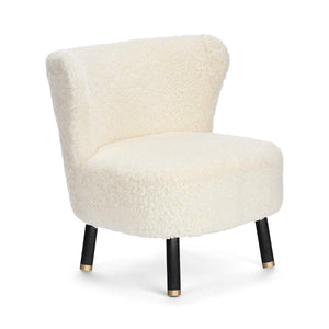 NATURES COLLECTION Emil Lounge Chair | Korthåret