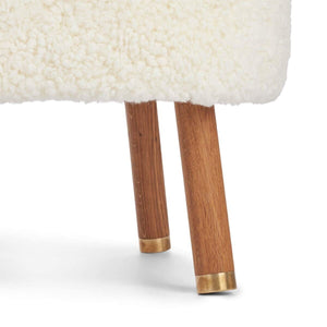 NATURES COLLECTION Emil Lounge Chair | Korthåret