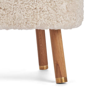 NATURES COLLECTION Emil Lounge Chair | Korthåret