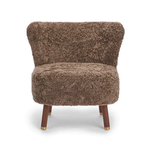 NATURES COLLECTION Emil Lounge Chair | Korthåret
