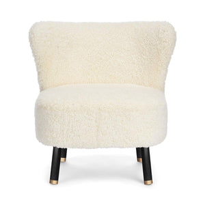NATURES COLLECTION Emil Lounge Chair | Korthåret