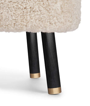 NATURES COLLECTION Emil Lounge Chair | Korthåret