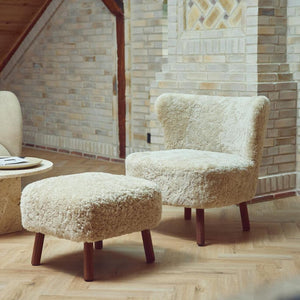 NATURES COLLECTION Emil Lounge Chair | Korthåret