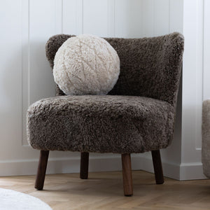 NATURES COLLECTION Emil Lounge Chair | Korthåret