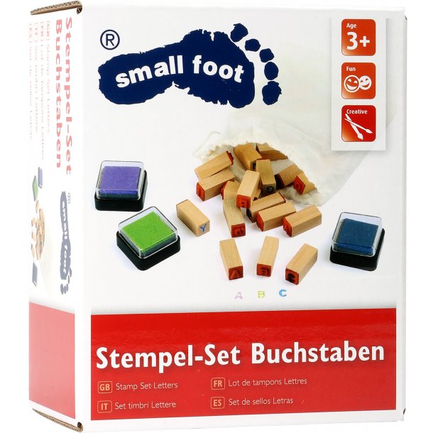 Small foot Stempelsæt Bogstaver - Vierbørn.dk