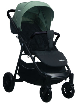 Asalvo Klapvogn Sæt Travel System Ecuador, Oliven