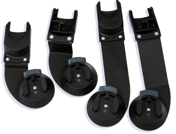 Indie Twin Car Seat Adapters for Maxi Cosi, Cybex, Nuna & Clek (SET)