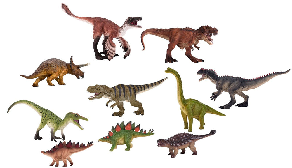 Mojo Dinosaurer og forhistoriske dyr  (10stk) ass